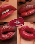 Revlon Super Lustrous Lipstick, Creamy Formula For Soft, Fuller-Looking Lips, Moisturized Feel, 810 Uncut Ruby, 0.15 oz