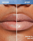 Covergirl Clean Fresh Yummy Plumper Lip Gloss, 760 Snow Place Like Home, Shiny, Vegan Formula, Easy to Apply, Minty Flavor, 0.33oz