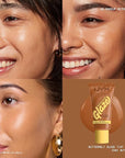 NYX PROFESSIONAL MAKEUP Buttermelt Glaze Soft Glow Skin Tint + SPF 30, Up To 12HR Wear, 05 Chai Butta