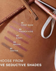 Long-Lasting & Waterproof Lip Liner Pencil – Oral Fixation – Precision Application with Sharpenable Tip (BRUHA)