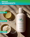 Emu Oil Infused Hand Lotion – Deep Moisturizing Cream for Dry & Cracked Hands Skin Relief – Perfect for Women, Men, and Travel | Natural Lotion with Shea Butter and Natural Oils - 8 oz