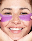 Pacifica Undereye Mask Vegan Ceramide Hydrating Jelly Eye Patches - Under Eye & Smile Line Masks for Fine Lines & Puffiness, Barrier Repair for Sensitive Skin, Fragrance-Free Vegan Clean Beauty
