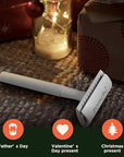 ZOMCHI Double Edge Safety Razor for Men & Women, Metal Razor with 5 Double Edge Safety Razor Blades, Single Blade Razor – White