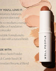 Well People Supernatural Complexion Stick Foundation + Concealer, Buildable, Light-to-Medium Coverage, Soft Matte Finish, Lightweight + Hydrating, Multi-Use, Vegan & Cruelty-Free, 36 Tan Warm