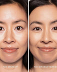 No Makeup Makeup Long-Lasting Lightweight Foundation & Brush Duo | Cruelty-Free, Fragrance-Free, Buildable, Transfer-Proof Makeup (Natural)