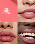 COVERGIRL Clean Lip Color, Satin Slipper, Satin Finish, Squalane, Avocado & Aloe, Carmine-Free, Non-Drying, 0.12oz