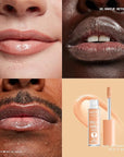 NYX PROFESSIONAL MAKEUP This Is Milky Gloss, Lip Gloss with 12 Hour Hydration, Vegan - Milk & Hunny (Honey Nude)