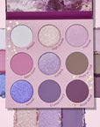 ColourPop All Amethyst Eyeshadow Palette - Metallic Opalescent with Duo Chrome Finishes - High-Pigment Eye Makeup with a Long-Wearing Formula (0.3 oz)
