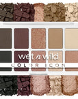 wet n wild Color Icon 10-Pan Eyeshadow Makeup Palette, Brown Nude Awakening, Long Lasting, Shimmer, Metallic, Glittery, Matte, Rich Smooth Pigment, Cruelty Free