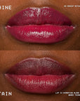 NYX PROFESSIONAL MAKEUP Lip IV Hydrating Glossy Lip Stain with 12HR Hydration - Berry Thirsty (Red)