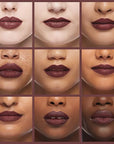 Ruby Kisses Auto Lip Liner Pencil (Cocoa 3 Pack), Long Lasting & Non-Fading, Smooth Application, Non-Feathering with Rich Pigmented Color, No Sharpener Needed, Ideal for Full Lips Look