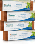 Himalaya Botanique Complete Care Whitening Toothpaste, Simply Peppermint, Fluoride Free for a Clean Mouth, Whiter Teeth and Fresh Breath, 5.29 oz, 4 Pack