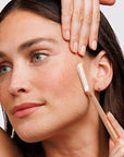 Tweezerman Rose Gold Facial Razor