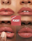 Maybelline Super Stay Vinyl Ink Longwear No-Budge Liquid Lipcolor Makeup, Highly Pigmented Color and Instant Shine, Peachy, Peachy Nude Lipstick, 0.14 fl oz, 1 Count