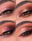 ColourPop By The Rosé Eyeshadow Palette - Pink & Red Neutral Palette with Metallic and Cream Matte Finishes - High-Pigment Eye Makeup with a Long-Wearing Formula (0.3 oz)