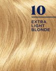 Clairol Nice'n Easy Permanent Hair Dye, 10 Extra Light Blonde Hair Color, Pack of 2