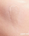 COVERGIRL Clean Invisible Foundation Makeup, Dewy & Glowy Natural Finish, Buildable Coverage, Skin-Like Smooth Look, Vegan, Light Ivory, 1oz
