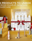 L'Oreal Paris 24 Day Beauty Advent Calendar 2025, Holiday Gift Set Includes Deluxe-Sized and Miniature Makeup, Skincare and Haircare Products