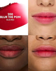 COVERGIRL Clean Fresh Yummy Blur Lipstick, Blurring Effect, Matte Lip Color, Sweet Pomegranate Flavored, Vegan Formula - 200 Blur the Pom (Blue Red)