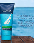 Nautica Grooming Shave Gel 3.3 fl oz (Pack of 1), Notes of Grapefruit, Lavender, and Wood, Men's Fragrance, Long Lasting, Everyday Fragrance, Travel Size