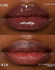 NYX PROFESSIONAL MAKEUP Lip IV Hydrating Glossy Lip Stain with 12HR Hydration - Espresso Soak (Brown)