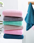 Cosy Family 6 Pack Ultra Soft Microfiber Absorbent Hand Towel, Silk Hemming Towels for Bathroom - Quick Drying - Perfect for Bath, Fitness, Gym, Shower, Hotel, and Spa - 16x28 Inch, Light Color