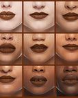 Professional Lip Liner, Long-Lasting Luxury Intense Lipliner, Creamy Retractable Easy to Use Richly Pigmented Lip Liner Pencil 3 PCS (Dark Brown)