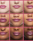 Oulac Pink Lipstick for Women with Metallic 3D Shine Lightweight Hydrating Formula, High Impact Lip Color, Vegan Beauty, Full Coverage Lip Makeup, Christmas Gifts for Women, Hip & Hippie(11)