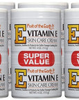 Fruit of the Earth Vitamin-E Cream 4 oz. + 4 oz. Jar (Case of 6)