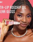 Ruby Kisses Broadway Vita-Lip Clear Lip Gloss (Rosehip Oil 6 Pack), Ultra-Hydrating & Soothing Formula with Vitamin Oils, High-Shine Non-Sticky Finish, Healing Glossy Lip Balm With Vitamin A