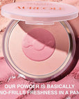 Blush Duo Aureole - High Pigmented Pink Blush Use Separately, 0.53 Oz