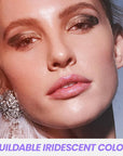 Wonderskin WONDER BLADING Top Gloss - Clear Glitter Lip Gloss, Hydrating and High Shine Finish Lip Makeup (Holographic)