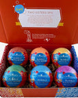 Zoo Animal Bath Bombs for Kids with Surprise Toys Inside (6 Pack) - Gentle and Safe, USA Made, Large Bubble Bomb & Ideal Gift for Boys & Girls by Two Sisters