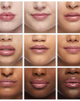 Ruby Kisses Broadway Vita-Lip Clear Lip Gloss (8 Pack), Ultra-Hydrating & Soothing Formula with Vitamins, High-Shine Non-Sticky Finish Lip Balm with Mint, Rosehip, Coconut, Mango, Argan, Honey, Shea