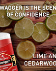 Old Spice Aluminum Free Deodorant for Men, 24/7 Odor Protection, 24/7 Freshness & Lasting Scent, Swagger with Cedarwood Scent, 3.8 oz (Pack of 3)