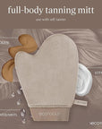 EcoTools Good Tan Full-Body Tanning Mitt, For Self-Tan Application, Use Self Tanning Mitt With Tanning Mousse, Lotions, & Tanning Waters, Eco Friendly Self Tan Mitt, Vegan, & Cruelty-Free, 1 Count