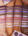 ColourPop All Amethyst Eyeshadow Palette - Metallic Opalescent with Duo Chrome Finishes - High-Pigment Eye Makeup with a Long-Wearing Formula (0.3 oz)