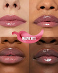MAYBELLINE Lifter Gloss Lifter Plump, Plumping Lip Gloss with Chili Pepper and 5% Maxi-Lip, Mauve Bite, Sheer Mauve, 1 Count