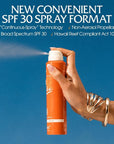 Vacation Orange Gelée SPF 30 Sunscreen Spray Oil & Air Freshener Bundle, Tanning Oil with SPF, Suntan Lotion Spray, Transparent on All Skin Tones, Dermatologist-Tested, Vegan, 5 Fl. Oz.
