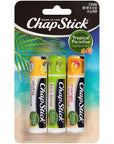 ChapStick Tropical Paradise Collection Mango, Lime