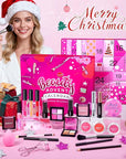 Makeup Advent Calendar 2025, 24 Days Christmas Gift Makeup Sets For Women Teen Girl, 2025 Xmas Countdown Calendar Cosmetics Holiday Surprise Make Up Gift Kits for Women Full Kit