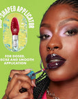 NYX PROFESSIONAL MAKEUP Lip IV Hydrating Glossy Lip Stain with 12HR Hydration - Red-y Set Wet (Red)