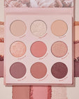 ColourPop Blush Crush Eyeshadow Palette - Brown, Gold & Pink Shadow Palette with Metallic and Matte Finishes - High-Pigment Eye Makeup with a Long-Wearing Formula (0.3 oz)
