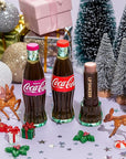 Lip Smacker Coca Cola Collection Lip Balm, Flavored Moisturizing, Smoothing Soft Shine, Hydrating & Protecting Fun Tasty Flavors, Cruelty-Free & Vegan - Holiday Classic Cherry Coke