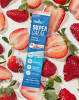 Nello Supercalm Powdered Drink Mix, Cortisol Reducer*, Sleep Aid Supplement, L Theanine, Ksm-66 Ashwagandha, Magnesium Glycinate, Vitamin D 3, No Sugar, Non GMO, 20 Ct, Strawberries & Cream