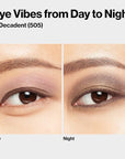 Revlon ColorStay Day to Night Eyeshadow Quad, Longwear Shadow Palette with Transitional Shades and Buttery Soft Feel, Crease & Smudge Proof, 505 Decadent, 0.16 Oz