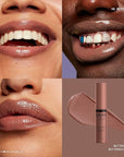 NYX PROFESSIONAL MAKEUP Butter Gloss Brown Sugar, Non-Sticky Lip Gloss - Pack Of 3 (Sugar High, Spiked Toffee, Butterscotch)