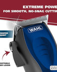 Wahl USA Self Cut Compact Corded Clipper Personal Haircutting Kit with Adjustable Taper Lever, and 12 Hair Clipper Guards for Clipping, Trimming & Personal Grooming – Model 79467