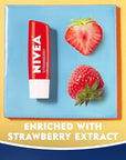 NIVEA Strawberry Lip Care - Tinted
