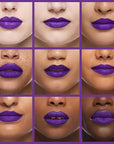 NYX PROFESSIONAL MAKEUP Liquid Suede Cream Lipstick - Amethyst (Deep Neon Purple)